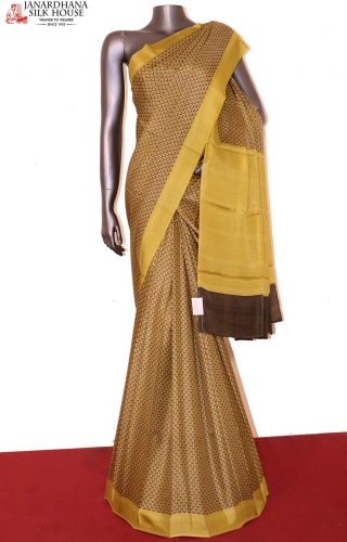 Classic Finest Quality Pure Printed Silk Saree